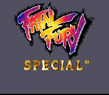 Fatal Fury Special (USA) screen shot title